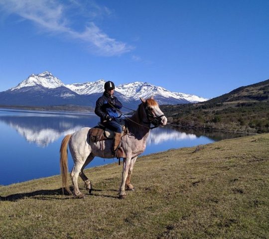 Cabalgatas en Laguna Sofía